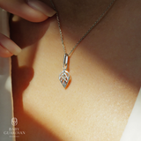 Coral Tree Leaf Necklace