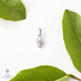 Coral Tree Leaf Pendant
