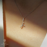 Bamboo Leaf Necklace