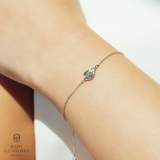 Coral Tree Leaf Bracelet