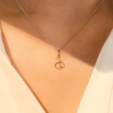Cotton Flower Necklace