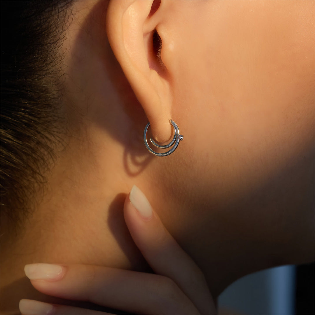Double Hoop Earring