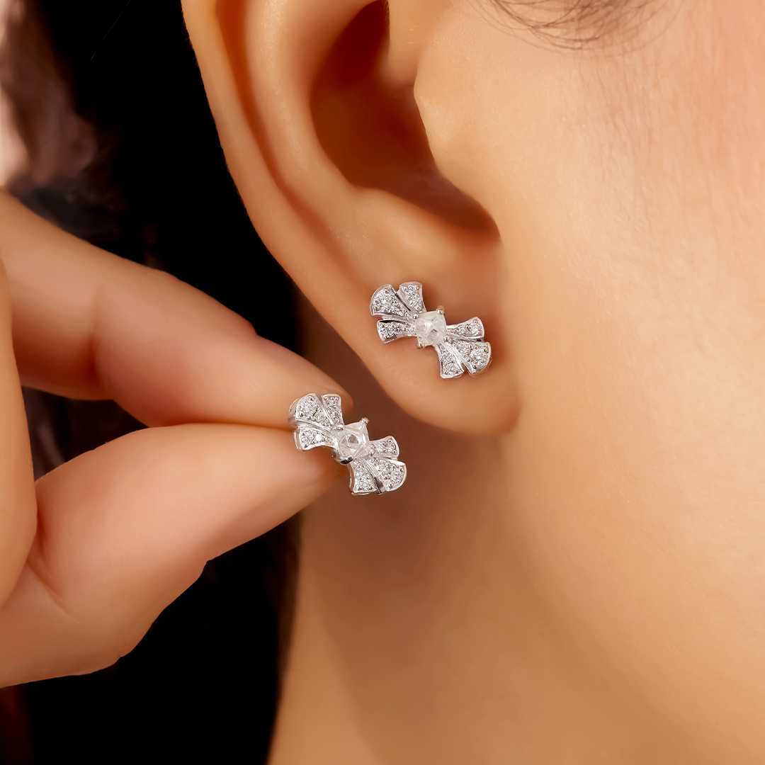 Mini Ribbon Earring