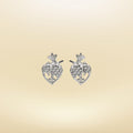 Imperial Purple Peach Earrings