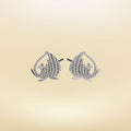 Harmony Cluster Peach Earrings