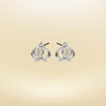 Golden Fortune Peach Earrings