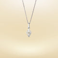 Coral Tree Leaf Necklace