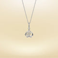 Golden Fortune Peach Necklace