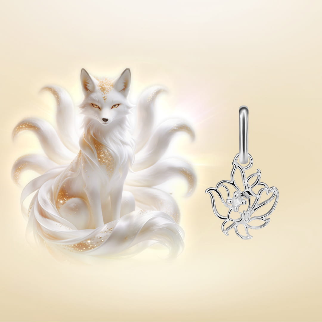 Nine-Tailed Fox Pendant