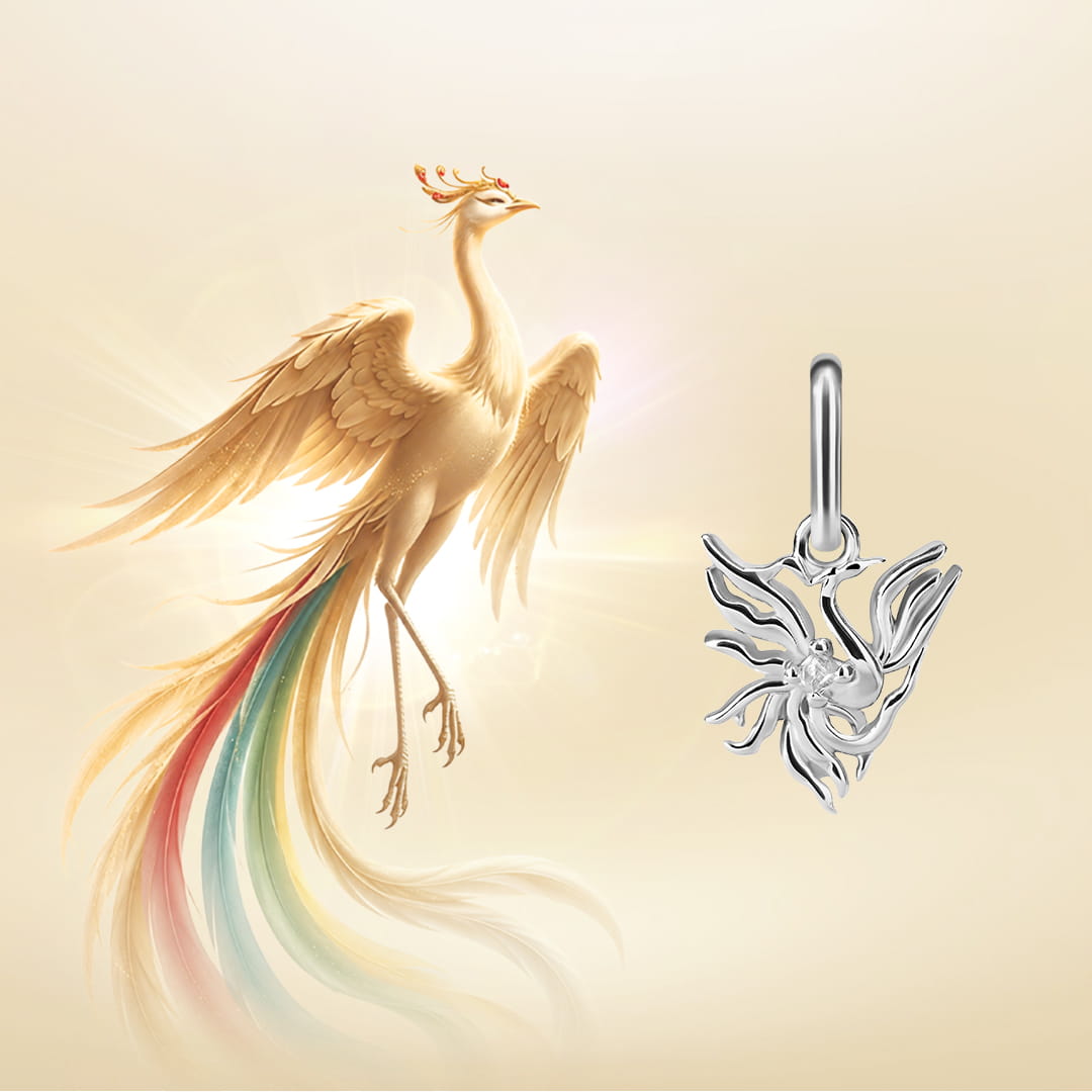 Golden Phoenix Pendant