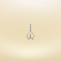 Crystal Mind Peach Pendant