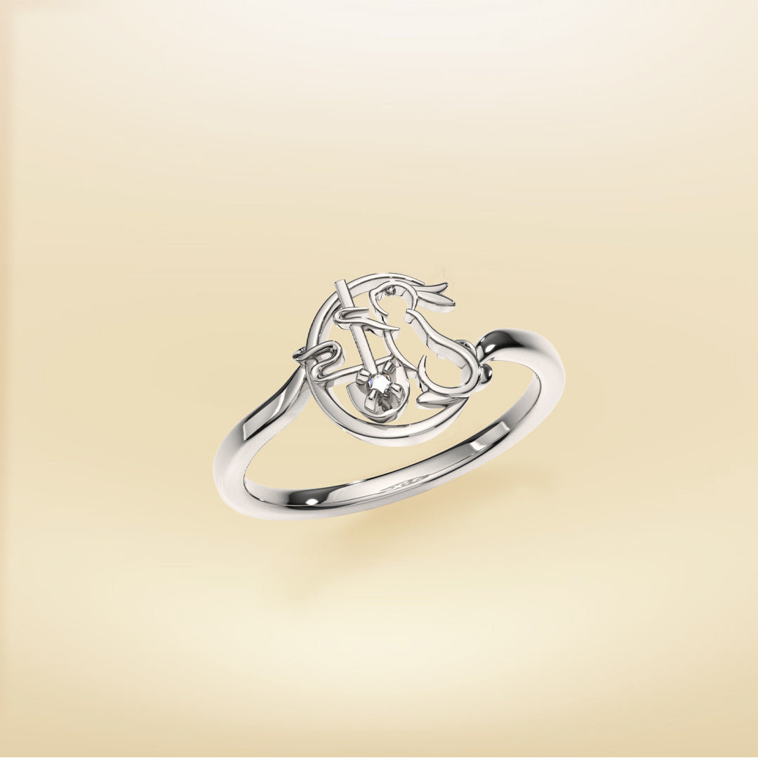 Jade Rabbit Ring