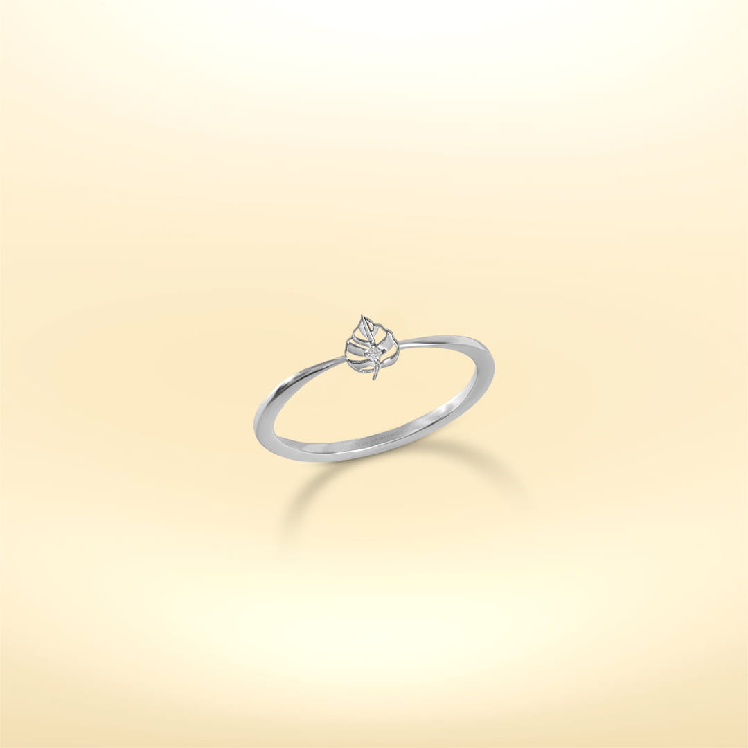 Bodhi Leaf Ring