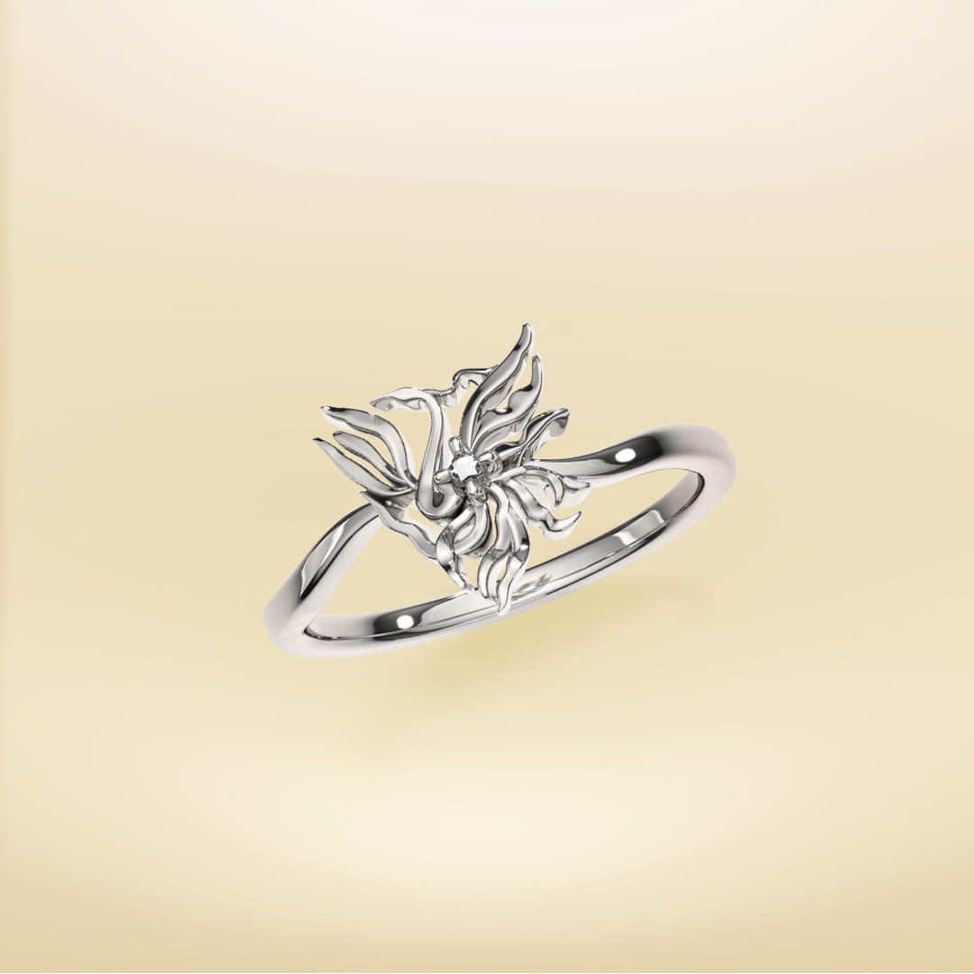 Golden Phoenix Ring